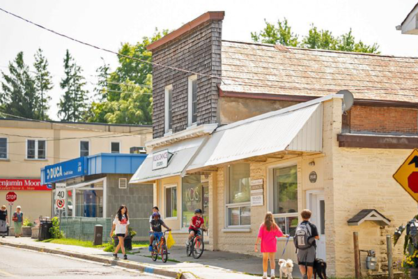 Photo of downtown Mount Albert