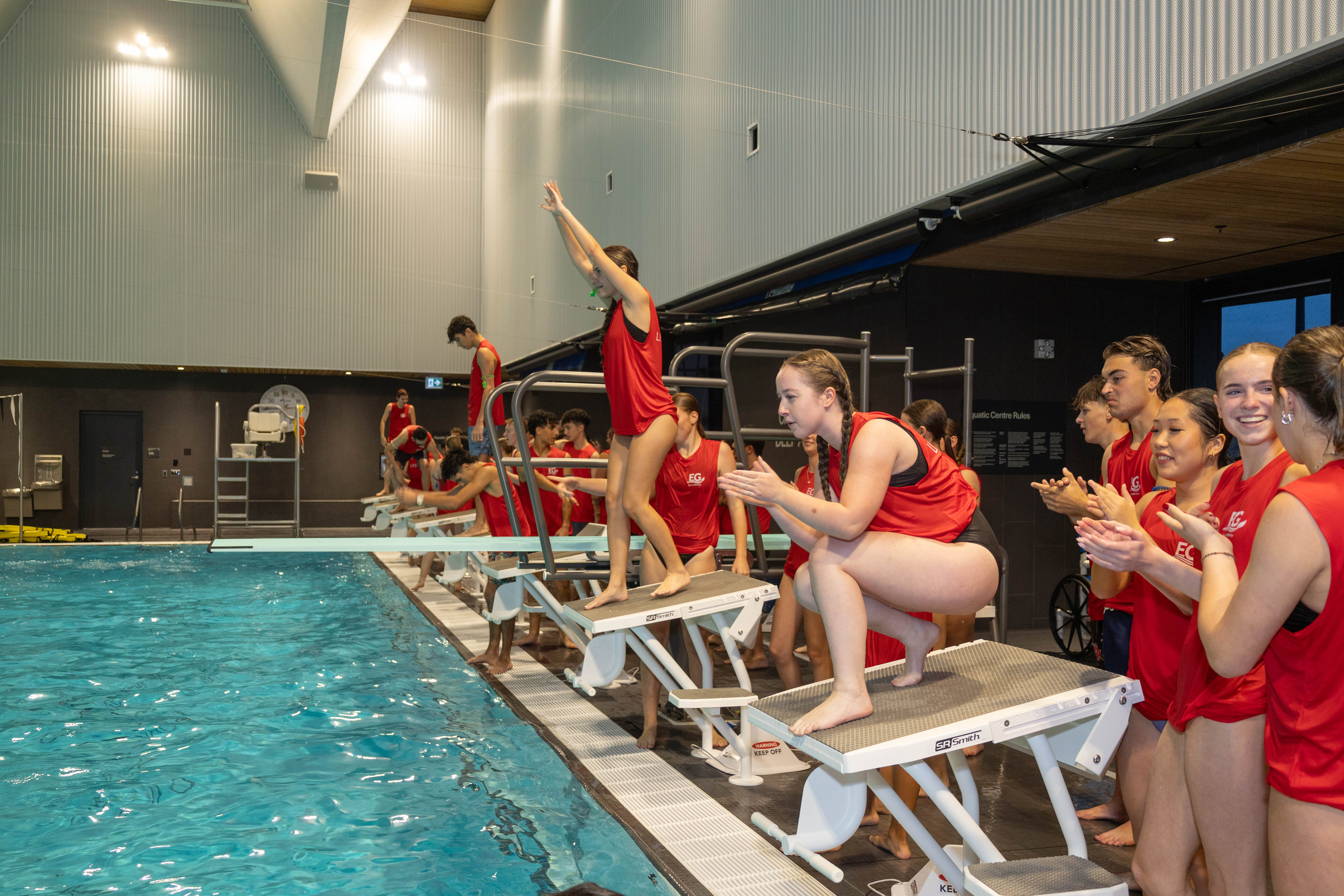 Aquatics Team Photo